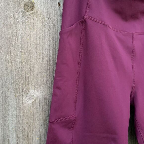 GIRLFRIEND COLLECTIVE Shorts Women's 3XL Mauve Biker Running High-Rise Athletic - Picture 4 of 7